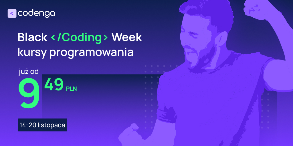 codenga_pl's tweet image. 💰❗ BLACK WEEK W CODENGA ❗💰
Przed Tobą tydzień największych obniżek w roku! Do końca tygodnia nasze kursy będzie można kupić już od 9,49 zł 😱 Wykorzystaj okazję, nie czekaj na przyszły rok 😛🚩

codenga.pl/products

#blackweek #blackfriday #programming #codingeducation