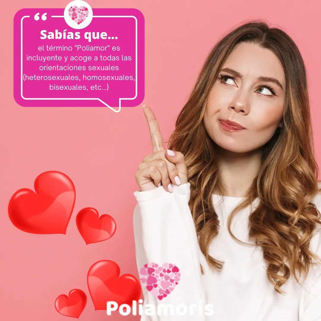 Poliamoriscom's tweet photo. Sabías que... el término "poliamor" es incluyente y acoge a todas las orientaciones sexuales (heterosexuales, homosexuales, bisexuales, etc...)  ❤️💜💙💚💗

#poliamor #poliamorosos #poliamorosas #poliamores #poliamoroso #poliamorosa https://t.co/fqrF4IZJtf