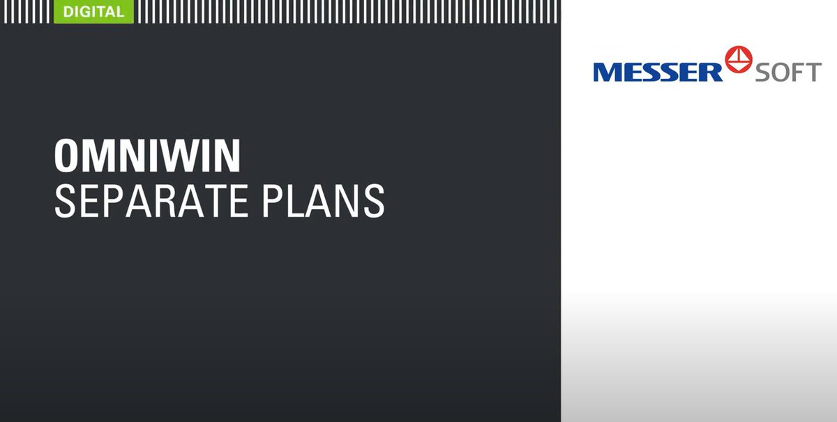 OmniWin 2022 Preview - Separate Plans

The new function “Separate plans” allows you to split a nesting plan consisting of several plates. For each plate in the original plan a separate nesting plan will be created. Th
youtu.be/9tRc6YQq78o

#omniwin #messersoft #digitalization