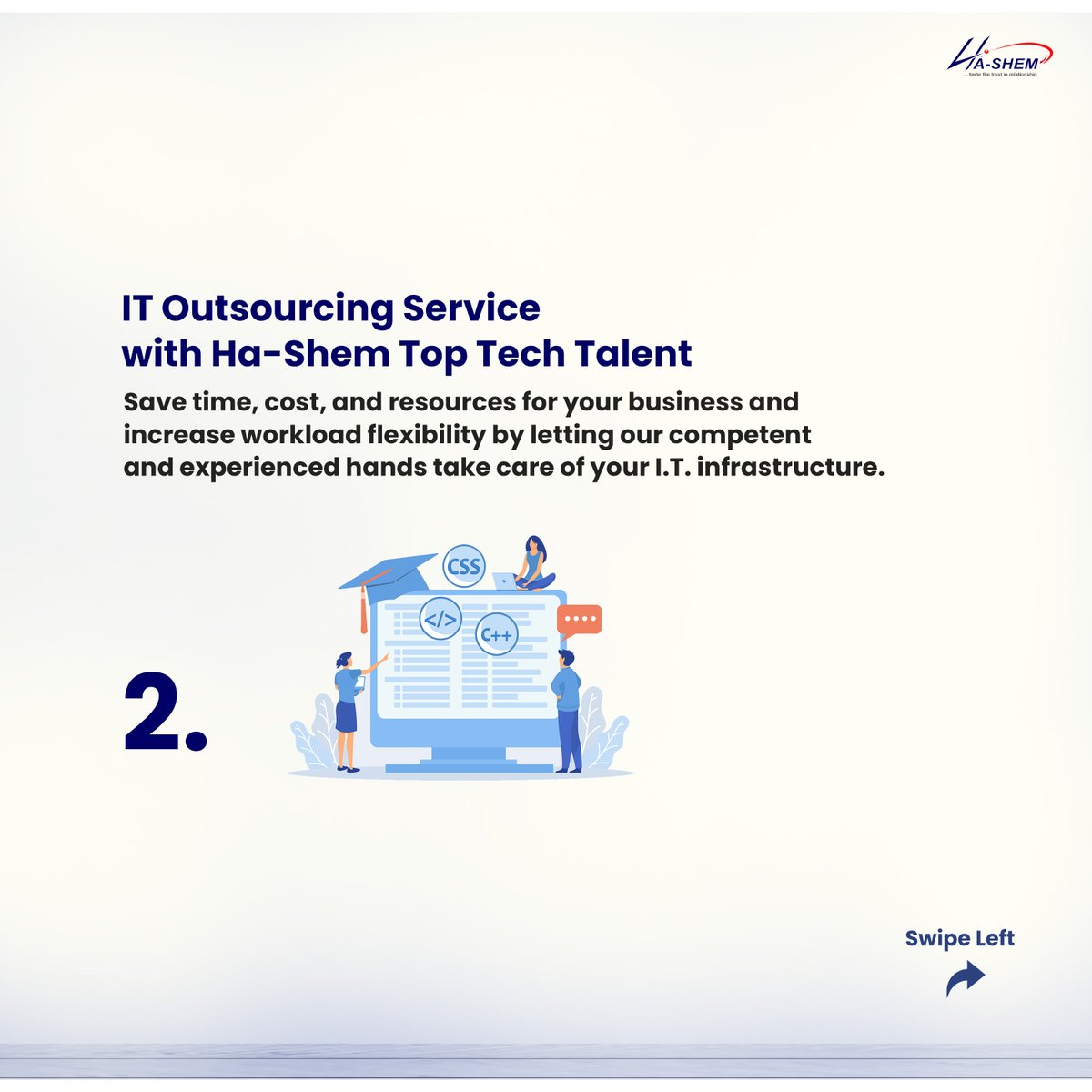 HaShemLimited's tweet photo. #Vlogin #ITOutsourcing https://t.co/UXn94dCeMD