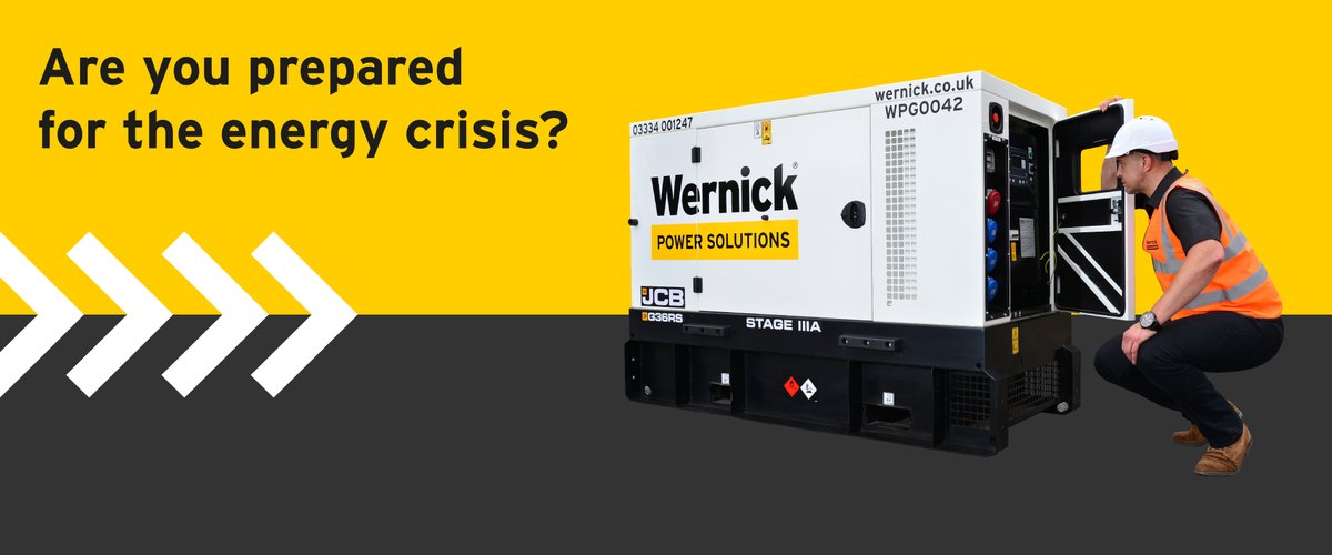 WernickGroup's tweet photo. Are you prepared for the potential impact of the energy crisis we are facing this winter?

Wernick Power Solutions can supply you with: 
#Standbypower 
#Emergencypower 
#Temporarypower 
#Hybridpower 

Check out what else we can do for you > https://t.co/XE8vE9v2A6 https://t.co/R1h99elWKZ