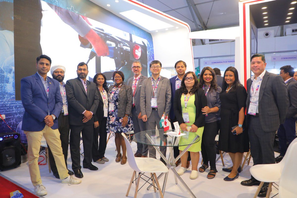 I am at <a href="/blrtechsummit/">BengaluruTechSummit</a> where I had the honour to open the 🇨🇦 pavilion with Chief Minister <a href="/BSBommai/">Basavaraj S Bommai</a> this morning. Come talk to our amazing <a href="/TradeTeamIndia/">TCS in India</a> team and explore business opportunities with #Canada.