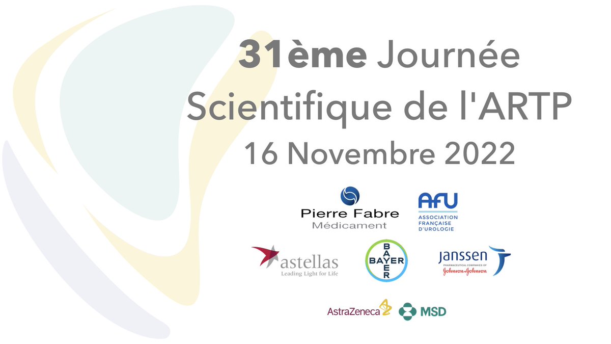 ARTP Officiel (@artpofficiel) on Twitter photo L’ARTP remercie chaleureusement les sponsors de sa Journée Scientifique 2022 de ce-jour. <a href="/AFUrologie/">Association Française d'Urologie - AFU</a> <a href="/PierreFabre/">Laboratoires Pierre Fabre</a> <a href="/Bayer_FR/">Bayer France</a> @AstraZenecaFR <a href="/AstellasEurope/">Astellas Europe</a> @JanssenFRA <a href="/MSDFrance/">MSD France</a> <a href="/ArtpOfficiel/">ARTP Officiel</a> L’ARTP remercie chaleureusement les sponsors de sa Journée Scientifique 2022 de ce-jour. <a href="/AFUrologie/">Association Française d'Urologie - AFU</a> <a href="/PierreFabre/">Laboratoires Pierre Fabre</a> <a href="/Bayer_FR/">Bayer France</a> @AstraZenecaFR <a href="/AstellasEurope/">Astellas Europe</a> @JanssenFRA <a href="/MSDFrance/">MSD France</a> <a href="/ArtpOfficiel/">ARTP Officiel</a>