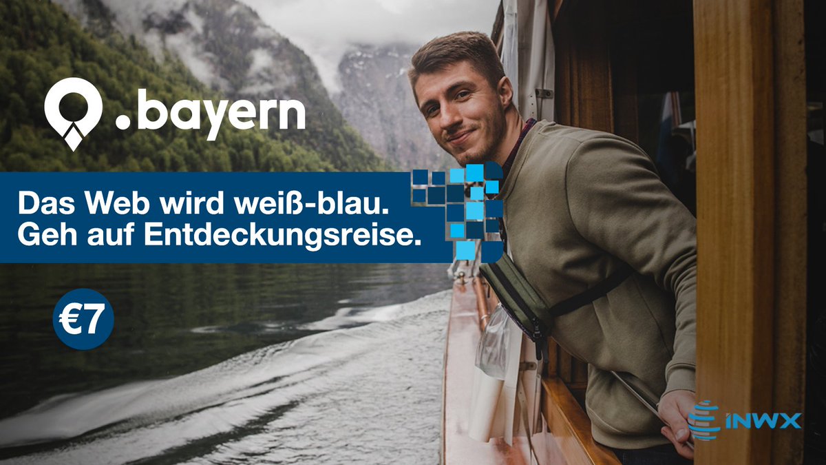 Bayern_Domain's tweet image. Das Web wird weiß-blau.  Sichere dir jetzt deine .BAYERN-Domain!

spr.ly/6018Mtsuy