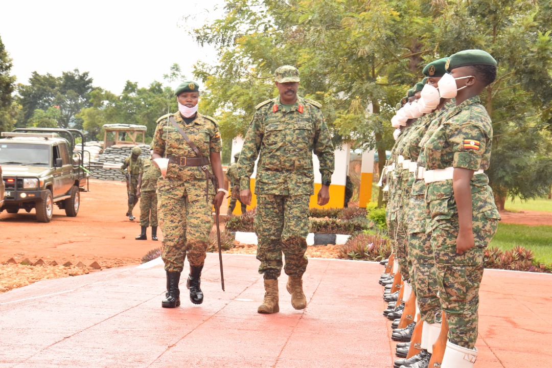 DeoAkiiki's tweet photo. The CLF Lt Gen Kayanja Muhanga has arrived at Singo PSOTC  for the 7th annual “Lessons Learnt  Workshop” for the UPDF soldiers deployed  in Somalia. The theme of the workshop is : “Aligning Pre-Mission Training to Meet ATMIS Operational Requirements in ever Changing Environment” https://t.co/r7sZzsXx4N