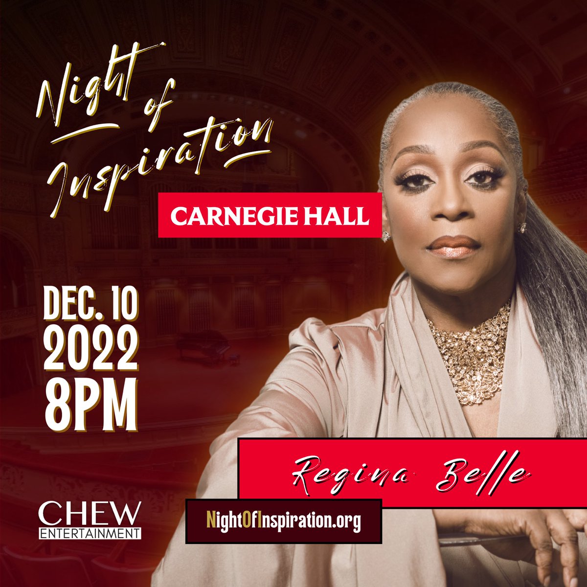 Chew_Ent's tweet photo. Night of Inspiration is an evening of music, spoken word, and dance accompanied by a 64-piece orchestra and 150-voice mass choir conducted by Maestro @RayChewLive. 

Featuring:
@DonaldLawrence @IAmReginaBelle @nowthatsMAJOR @iamValC 

🎟️ https://t.co/bMW9hALGUr

#NOIcarnegie2022 https://t.co/wbhBi288rQ