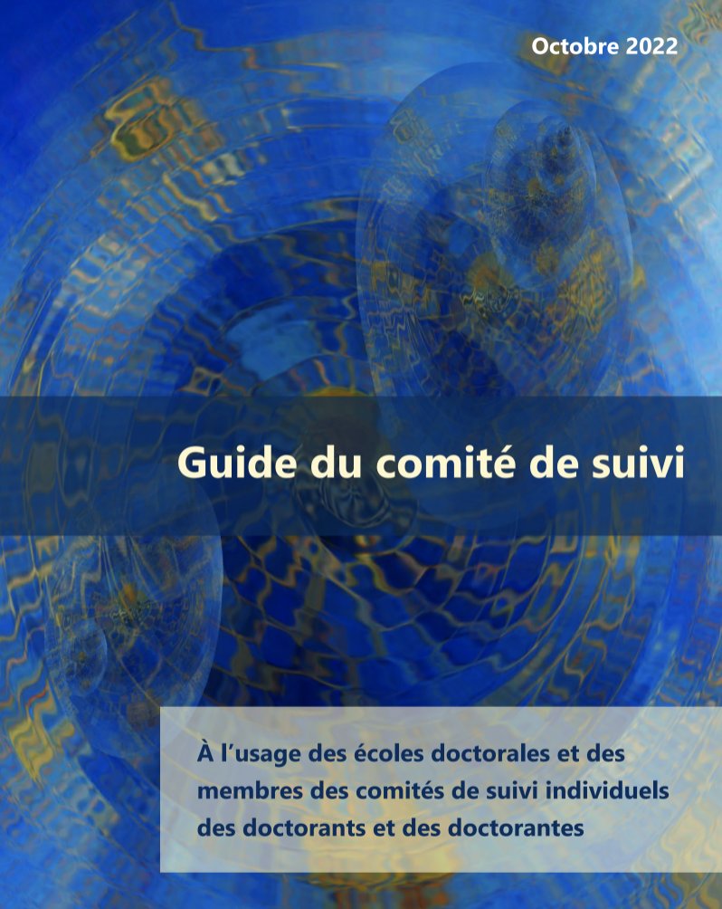 _ADUM_'s tweet photo. Le réseau national des collèges doctoraux (#RNCD) a publié un Guide du Comité de suivi individuel (CSI) des doctorants, à l’usage des écoles doctorales et des membres des comités de suivi 🎓👉 https://t.co/nmBP8CQZtc #doctorat #doctorant #thèse #université #recherche https://t.co/c0YwE4OCiM