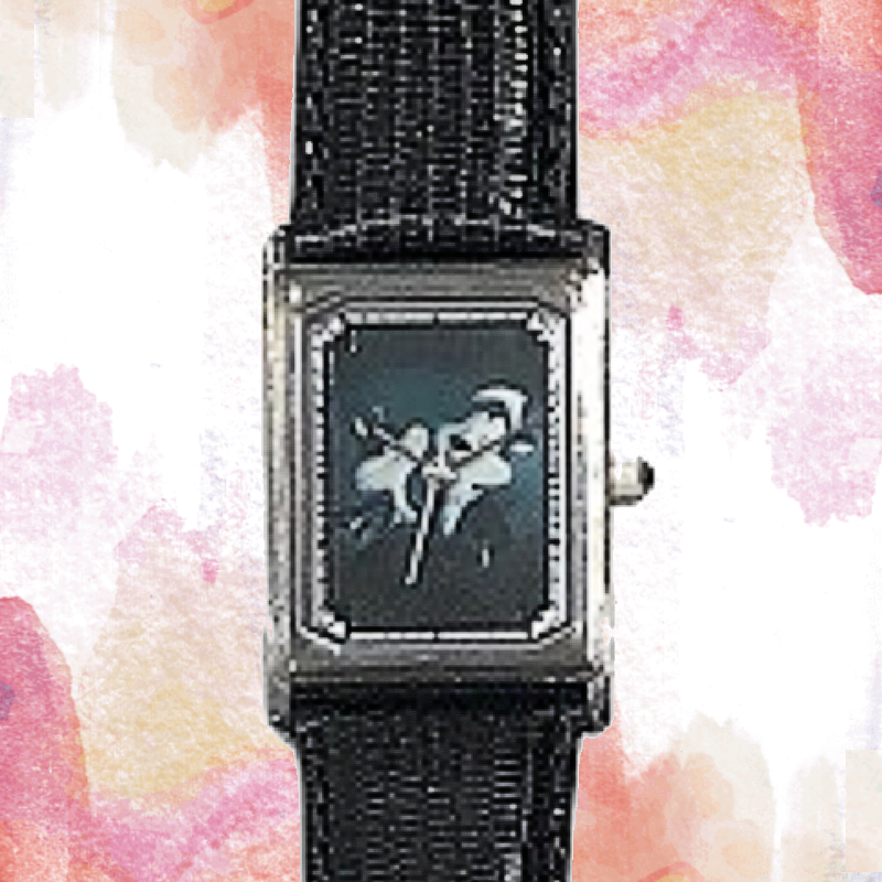 collectiblestor's tweet photo. A vintage limited edition watch with Pepe Le Pew and Penelope that comes inside a wooden box that doubles as a frame and contains a signed lithograph. It's for sale @ https://t.co/64W9vaKmbx  #pepelepew #penelope #collectorwatch #timepiece #collectible #collectiblesandmoreinstore https://t.co/2M8jy9Ybei