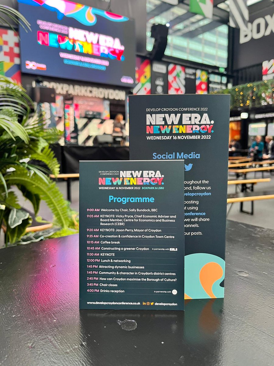 JohnWhitgiftFdn's tweet photo. Develop Croydon Conference 2022 is about to kick off with a packed programme at Box Park 🧰
#DevelopCroydonConference @DevelopCroydon @WL_Creative #Croydon #DevelopCroydon https://t.co/RuBo9scWiH