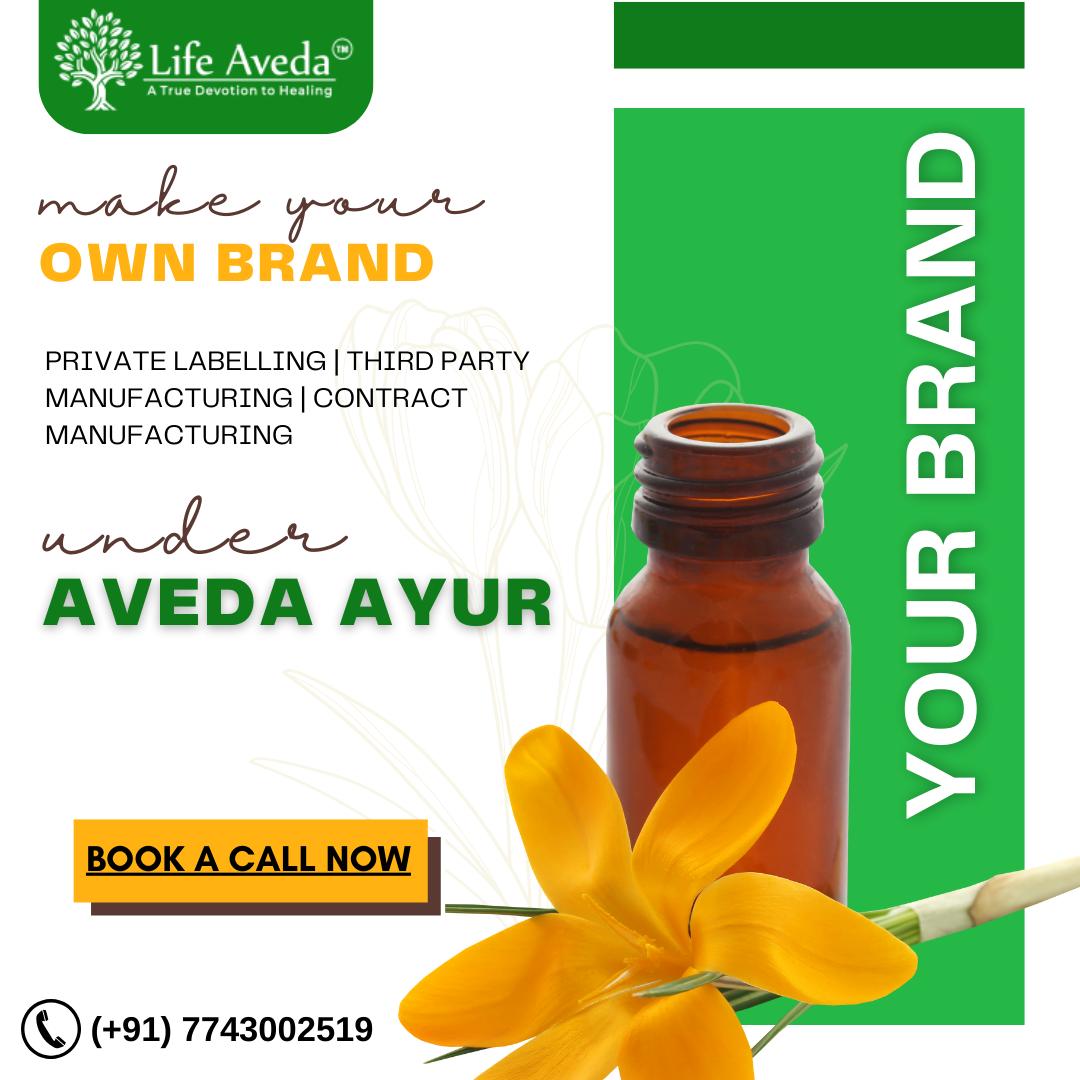 Make your Own BRAND !!

Various Categories to select from !!

For More details - avedaayur.com

#distributorship #distributor #ThirdPartyManufacturer #HerbalMedicineManufacturer #India #AyurvedicBusiness #ContractManufacturing #privatelabeling #avedaayur #lifeaveda