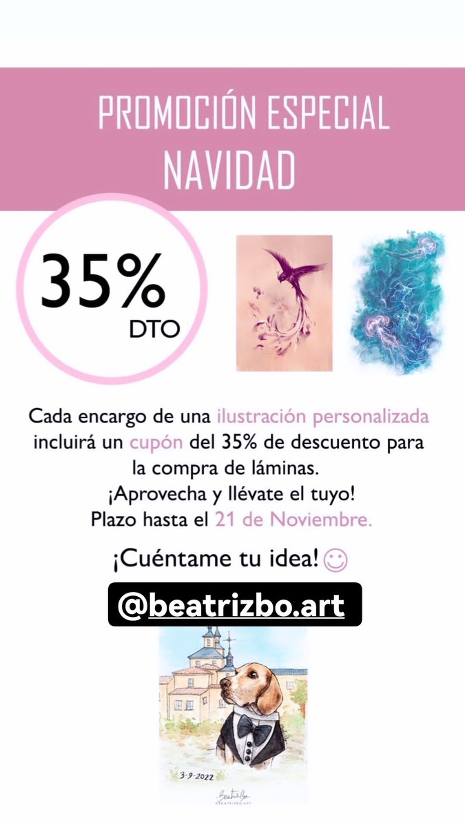 #BuenosDías ☺️
❗Últimos días para la promoción❗

#FelizMiércoles #regalosnavidad #ilustración