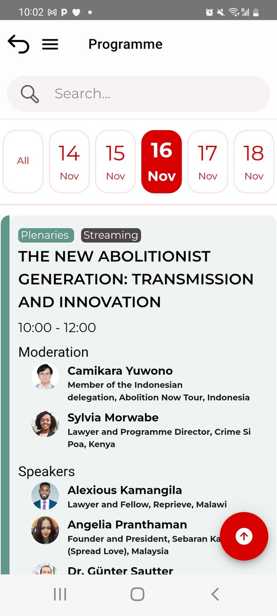 AKamangila's tweet photo. Speaking to the World on death penalty at World Congress, Berlin. Join if you can, by downloading an app and registering. Vote for me, for a Global Award, the grand prize on Abolition of the Death Penalty Worldwide https://t.co/4mXbf3s74L
It can only be God
#8congressecpm
#ADPN https://t.co/xUtXeAtz68