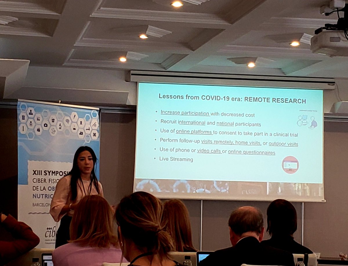 steph_nishi's tweet photo. Nutritional Research in the COVID Era...what have we learned?
@paz_graniel is researching the impact of the pandemic in the #PREDIMEDPlus study.
Dr. Paz-Graniel shares lessons learned, including possibilities & strategies related to #remoteresearch.
@nutrihumana_URV https://t.co/mh37aQ4mqb