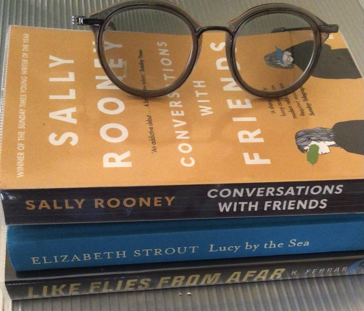 Blogging on a rainy day…..

bookphace.blogspot.com/2022/11/lucy-b…

bookphace.blogspot.com/2022/11/like-f…

bookphace.blogspot.com/2022/11/conver…

#ElizabethStrout #LucybytheSea #KFerrari #LikeFliesfromAfar #SallyRooney #ConversationswithFriends #bookblogger