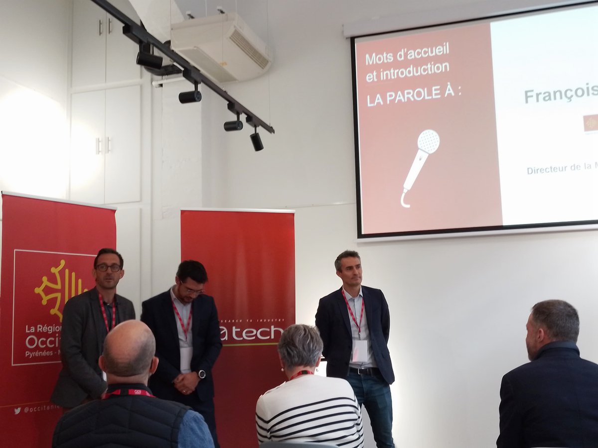 EdisonWays's tweet photo. Retour aux sources, aujourd'hui nous sommes à la #pépinière de @villemontauban @ADOCC_ @ADOCC_Garonne  pour présenter notre #démonstrateur au @CEA_Officiel et à l'écosystème #innovant du #tarnetgaronne @cci_82 https://t.co/czBvafmcKN