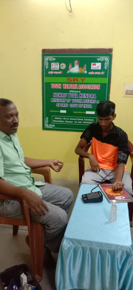 NYKChennai's tweet photo. # Swachhata # clean India 2 # Fit India #NYKSINDIANehru Yuva Kendra Chennai Rural affiliated SKY Youth Welfare association organized World Diabetes Day at Kalidpet, Thiruvotriyur, Chennai on 14th Nov 2022 member Advisor. Vengatachlapathy and club members participated in this camp https://t.co/5SAMYqn4Lu