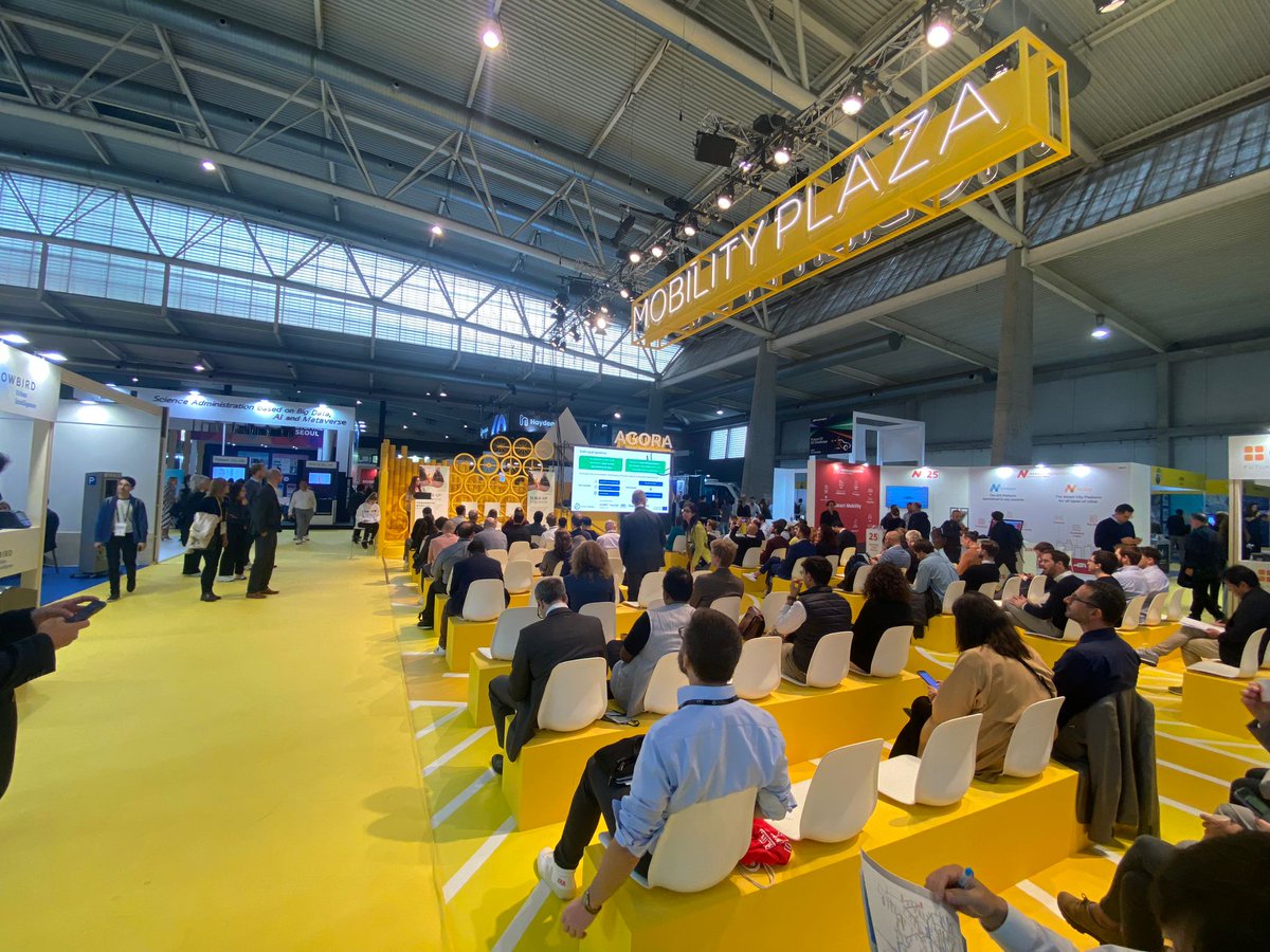 We are already in Barcelona for the Tomorrow Mobility World Congress #TMWC22!

The great conversations with cities and delegates from all over the world at the leading event for #Sustainable &amp; #Intelligent #UrbanMobility

Join us at <a href="/_TomorrowMob/">Tomorrow.Mobility</a>, Nov. 15-17.

#WhatMovesYou?
