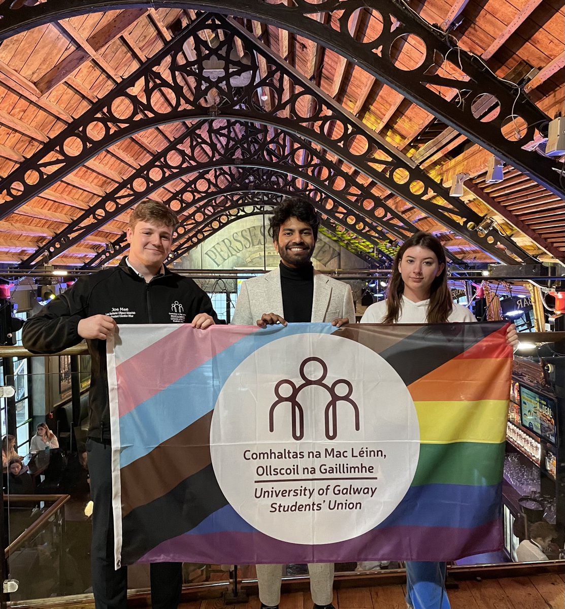 uniofgalway's tweet photo. @UniOfGalwaySU is hosting the national Pink Training conference event this weekend. #PinkTraining is Europe’s largest LGBT+ Conference & will include workshops and plenary sessions run by @TheUSI. https://t.co/7MoQw3hdTg