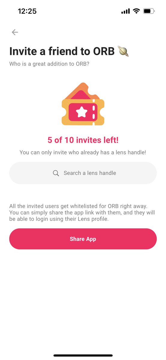becirman's tweet photo. Hi frens, I have invite code for you to try this great apps! It's ORB app, web3 social media.
Comment and i'll DM you the code! @LensProtocol @orbwagmi #lensprotocol #orb #orbapp https://t.co/jBYJfy66kM