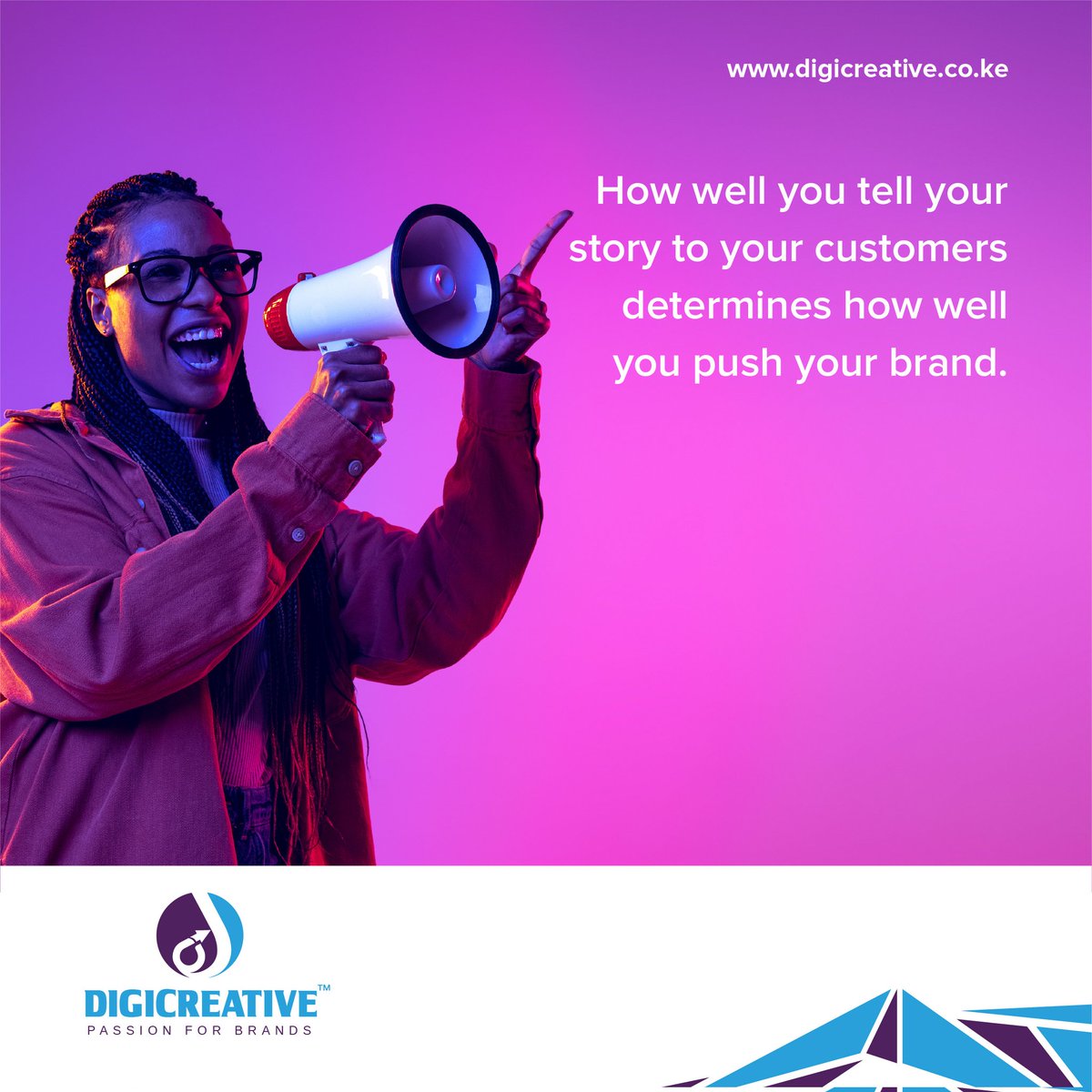 DigicreativeLtd's tweet photo. How well you tell your story to your customers determines how well you push your brand.

We have mastered the art of storytelling and can make you a better storyteller.

For maximum impact on and in your market, call us today via +254708818818.

#Digicreative
#PassionForBrands https://t.co/Ni6MgRGgBs