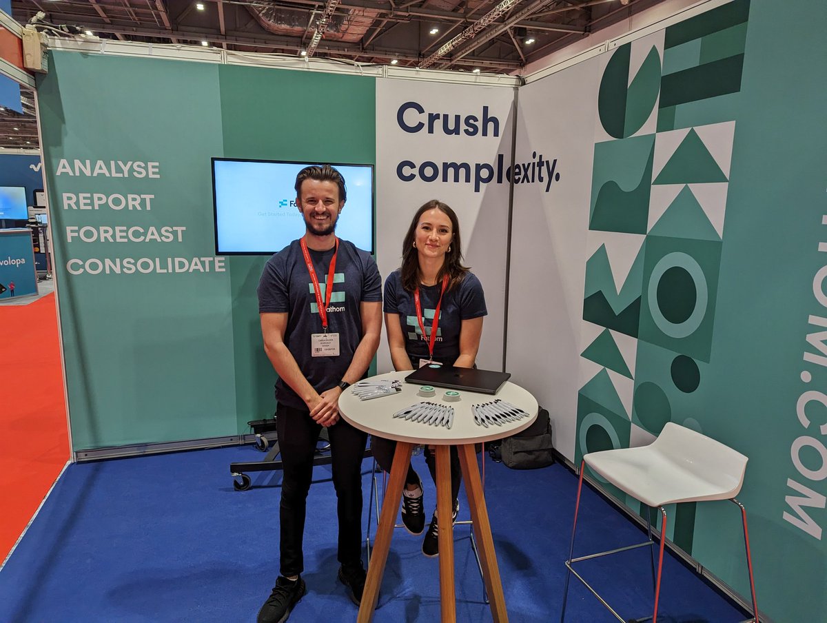 MattLowry_17's tweet photo. @fathom_ciaren and @Fathom_HanRae are at @TheBusinessShow Stand B514 to talk all things @fathomhq 💡
Swing by for a chat on #forecasting #reporting and #analytics
Also catch Ciaren dropping knowledge later on today in Theatre 7 🔥
#CrushComplexity #BeautifulReporting https://t.co/Pw8H8DlYl8