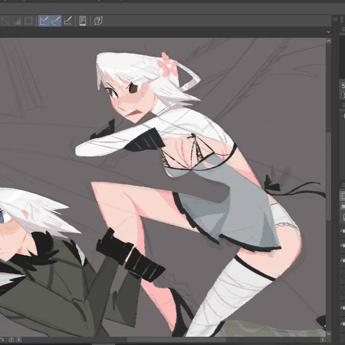 just needed her to be a lot more intense  