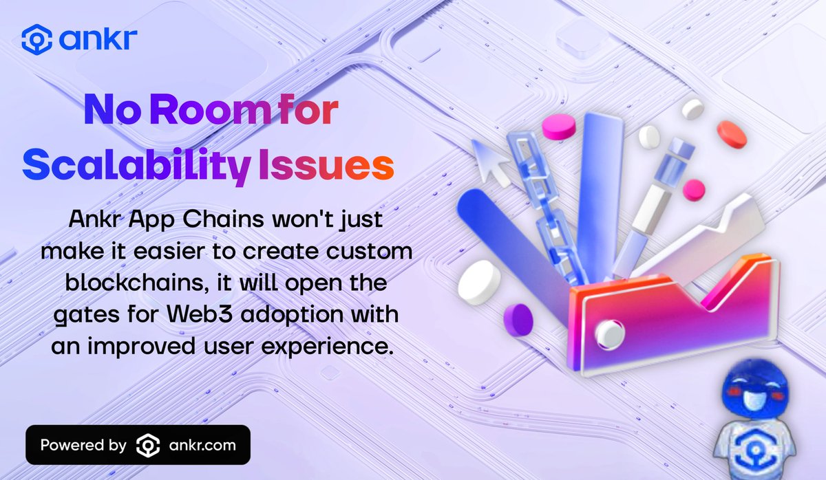 Banacubana's tweet photo. 💨 With scalability issues out of the way, devs can focus on
providing dApps so streamlined that they will take next to no knowledge to get involved – leading the way for #Web3 to finally onboard billions of new users, not millions.🗞️
#Web3 #ankrbassadors #ankr @ankr https://t.co/0YcsMM3qBx