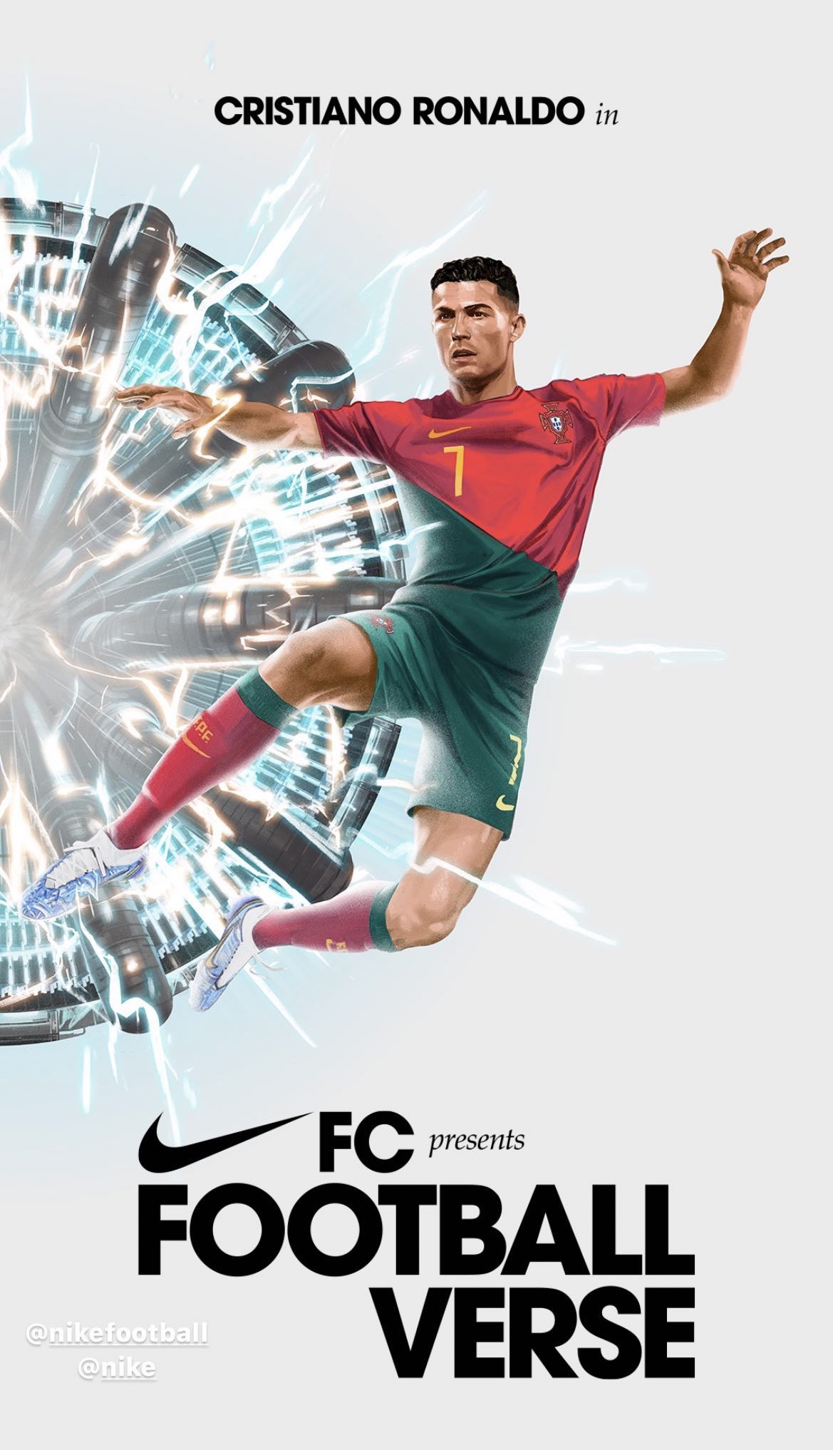 Nike cr7 outlet advertisement