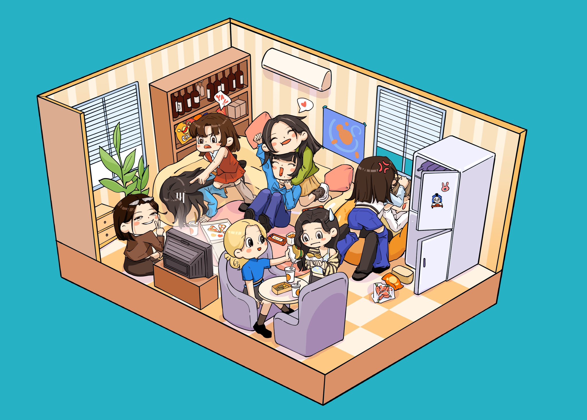 co-fisher-on-twitter-twice-at-dorm-twice-twicefanart-jypetwice