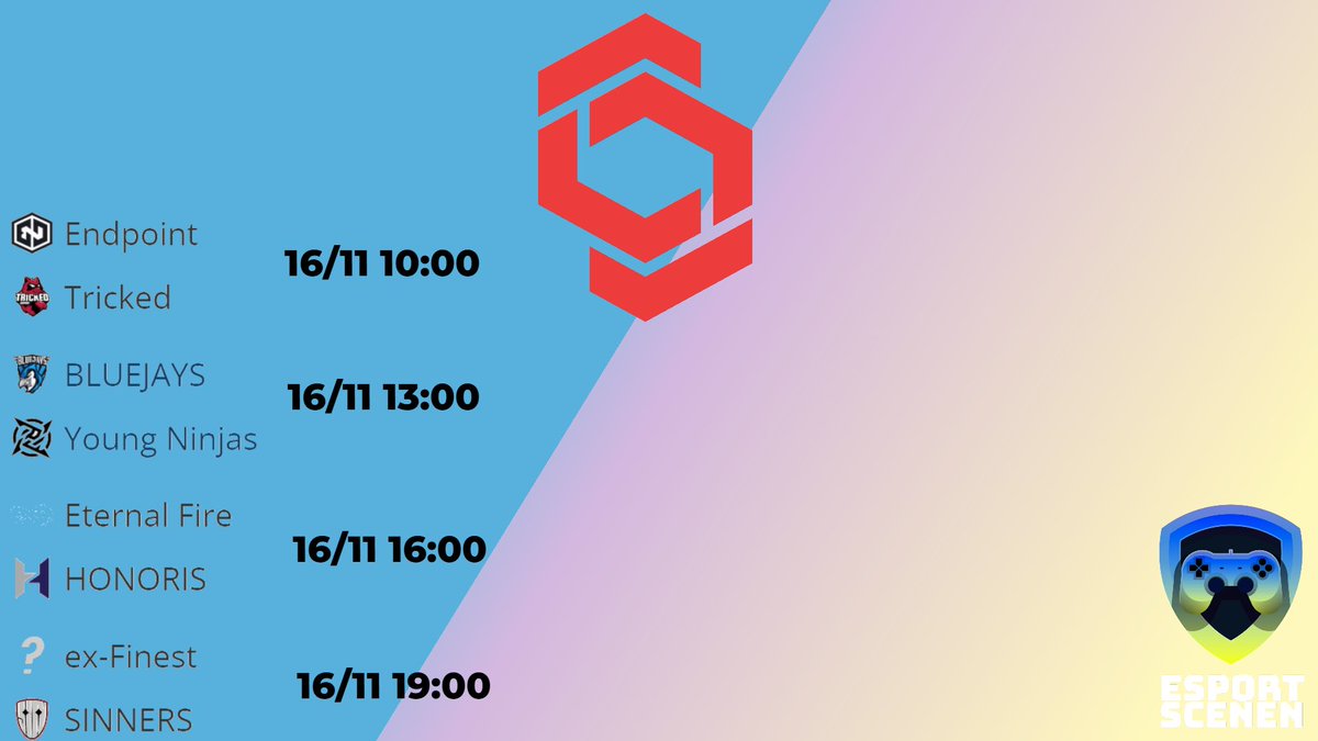#CSGO - CCT är igång och här är dagens alla matcher! ✨