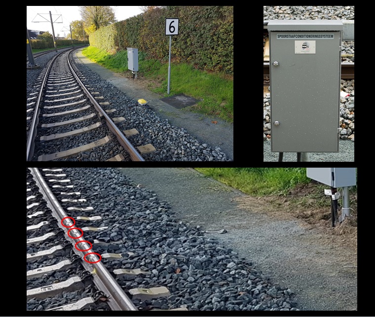 wimmetaal's tweet photo. Is de geluidsoverlast #pieptram spoorloos verdwenen? Goed nieuws voor bewoners rondom #Harpijbocht in tracé @RegiotramU. Bewonder het door @ProvUtrecht geplaatste “spoorstaafconditioneringssyteem”. ⬇️ https://t.co/1LIMtr27i2