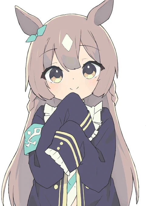 ダイヤちゃんにマックイーンの勝負服着せてみた 