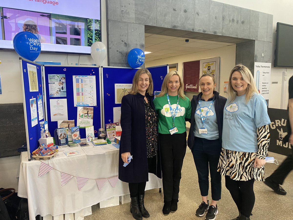 World COPD day at UHG @saoltagroup @CHO2west #lungsforlife 🫁🫁