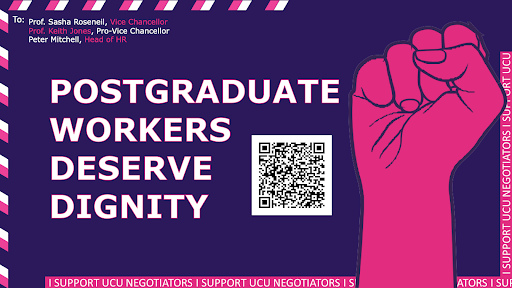 sussexucu's tweet photo. 1/ Dear Sasha Roseneil, @PROF_KTJONES, Peter Mitchell - PGRs at @SussexUni are demanding dignity - we want a fair contract that provides payment for the work we do, transparent hiring processes and the rewarding of continuous service. A thread: https://t.co/jrFPvOGtGA