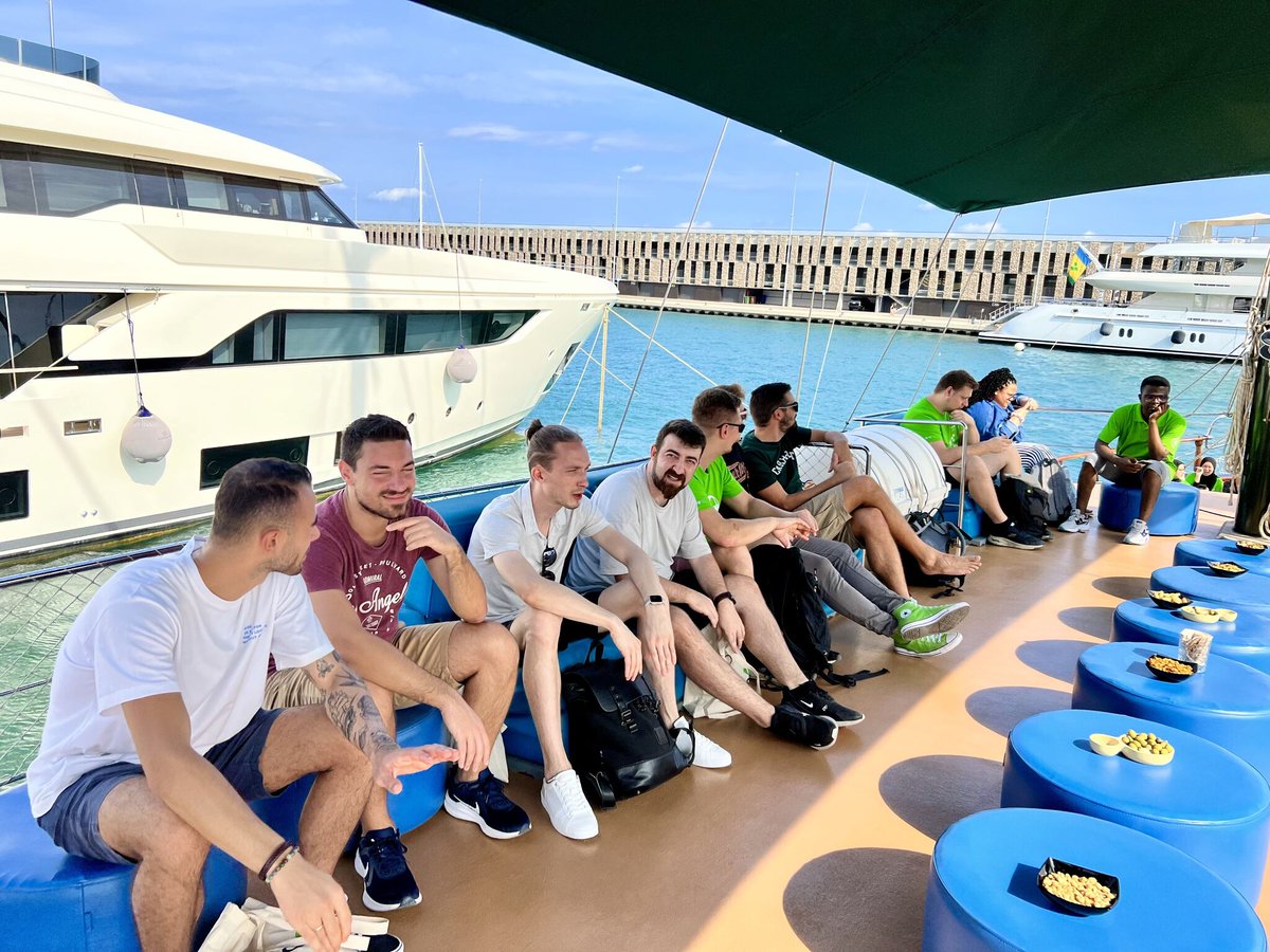 syde_gmbh's tweet photo. Row row row the boat on the Barcelona seaπΆπ£ββοΈβ΅ It's only been a month but we miss you already!π Become an Inpsyder so you donβt miss out on our next team meeting ππhttps://t.co/QpO2sSqvza #insideinpsyde #inpsyde #remotecompany #wordpress #remotework https://t.co/4pRlggd3p0