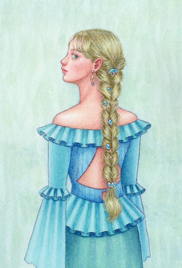 マーメイド ドレス のイラスト マンガ コスプレ モデル作品 Twoucan