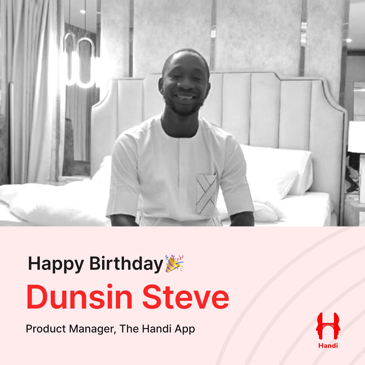 TheHandiApp's tweet photo. Happy Birthday Sir! @DunsinSteve 

We’re grateful for you and we wish you all the best life has to offer. 

The Handi Team https://t.co/xFC9SG4JH0