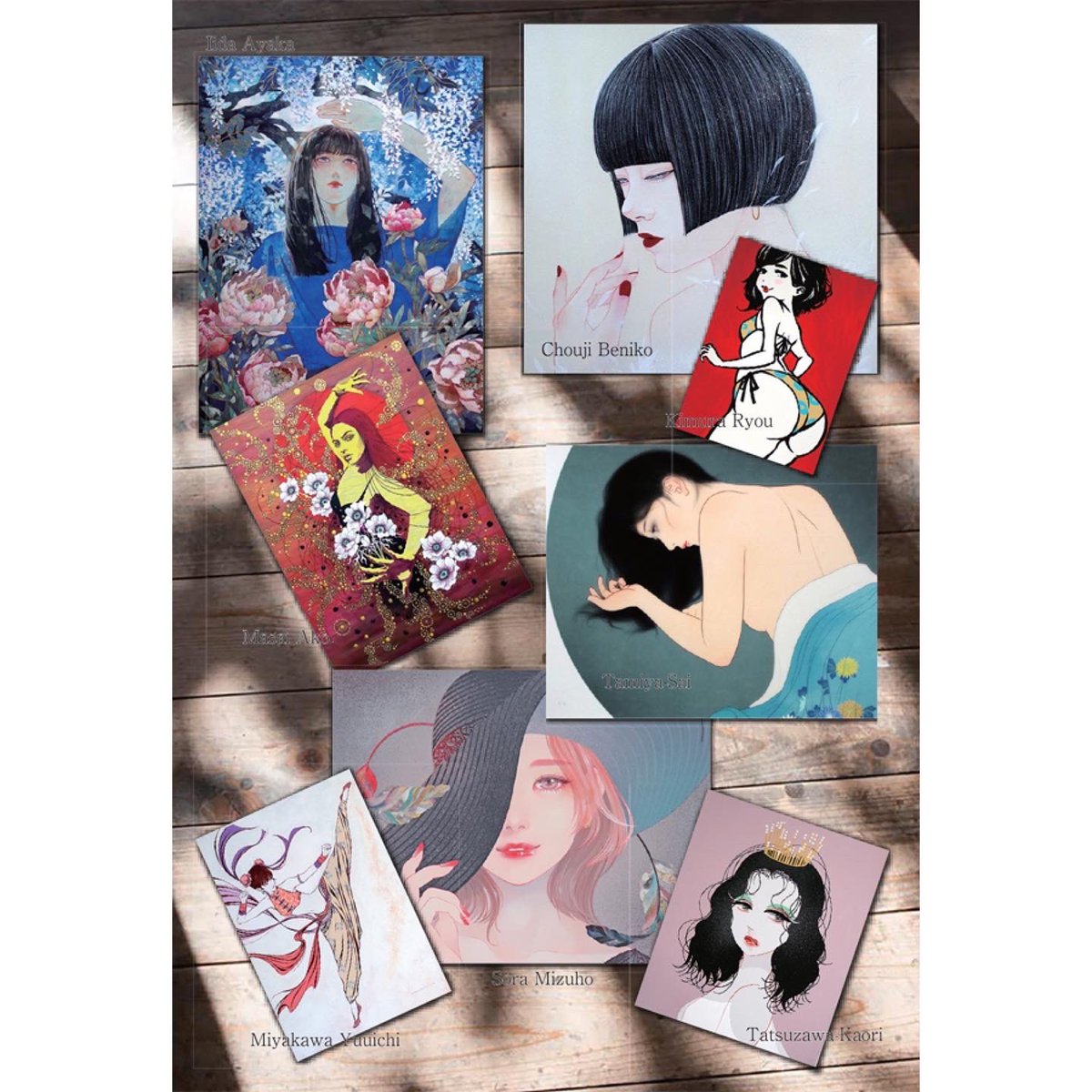 THE SELECTIONS VOL.1 ー魅惑の美人画展ー 11/18 ~ 11/20 神楽坂

新作4点、旧作2点出させていただきます!

https://t.co/uz9bsmD9ib

会期:入場無料
11月18日(金)11時〜20時
11月19日(土)11時〜18時
11月20日(日)11時〜16時

神楽坂セッションハウス 2F ギャラリー 