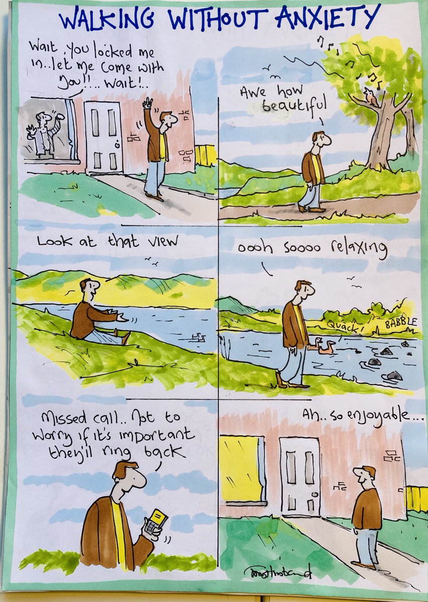 I live with anxiety l always have it’s not nice .. l feed the bad wolf not the good wolf  .. it helps l can show how it is and how it could be through my cartoons hope it helps you a bit ❤️