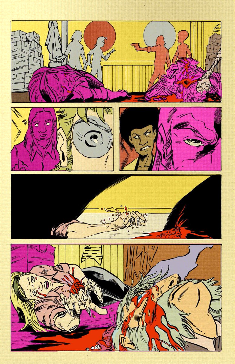 JamesLeeStone's tweet photo. Here's 4 pages of #RELIC a story done in 2019
#words #pencils #inks #colors by ME for a @plottwist702
#anthology #PlotTwistPresents #PenAndInk @clipstudiopaint #FourColor @eccomics #ColorPalette #CrimeThriller #OpenForCommissions #CommissionsOpen https://t.co/JL4TUghHWW