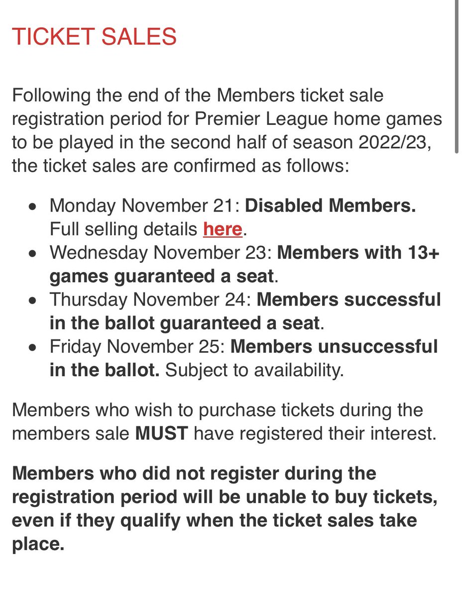 Members Sales Info and Updates! tweet media