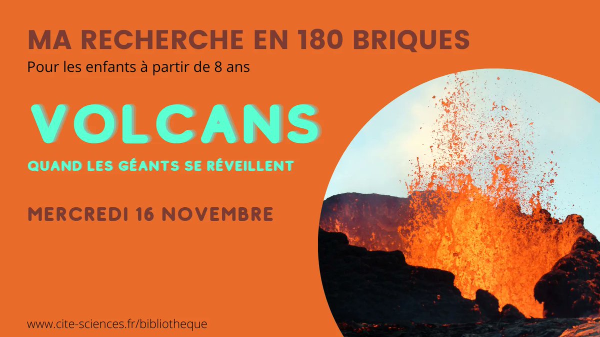 bibliothequeBSI's tweet photo. #Volcans : quand les géants se réveillent
Un #atelier passionnant et #gratuit pour vos #enfants à partir de 8 ans.
Aujourd'hui à partir de 14h30, avec Jacques-Marie Bardintzeff, #volcanologue et professeur à l'Université Paris-Sud Orsay.
https://t.co/PG75tbV7wJ
@univ_spn https://t.co/1qmhZEiHFz
