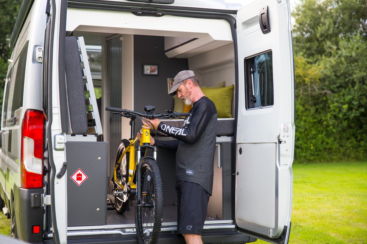 There are many motorhome accessories on the market, but is an eBike the best motorhome accessory? bit.ly/3X75V8b #eBikesAndMotorhomes #eBikeAccessories #Mark2ElectricBikes