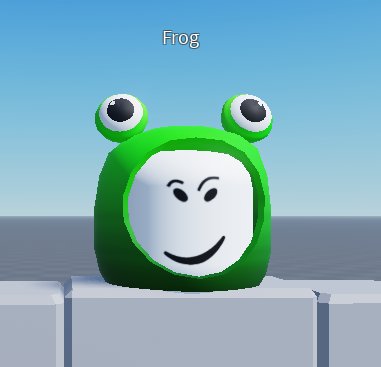 ViviRoblox_'s tweet image. My first Roblox creation 🐸 
#roblox #ugccreators  #UGC #RobloxDev #RobloxUGC
@25vvidd