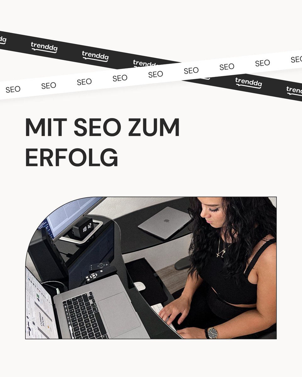 trendda_'s tweet image. SEO-Optimierung ist wichtiger denn je. 🙌🏻
Ohne #SEO kein hohes Ranking auf #Google und Co. 

#seooptimierung #websites #googleranking