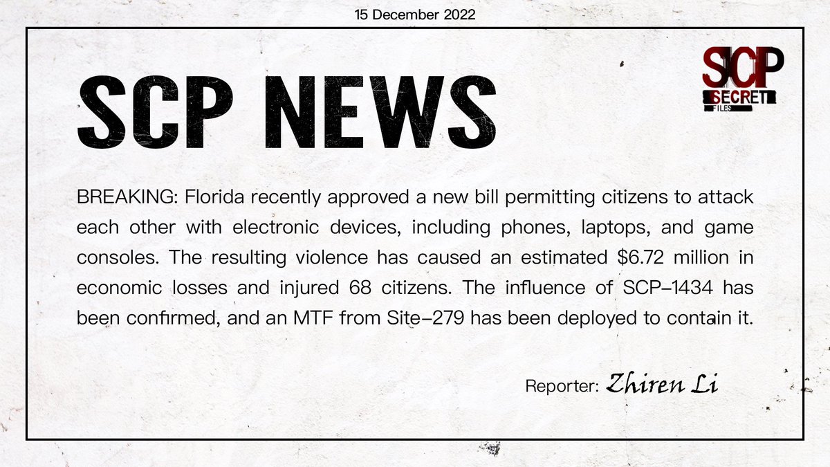 files_scp's tweet image. You've heard of Florida Man. Now meet Florida Brick.