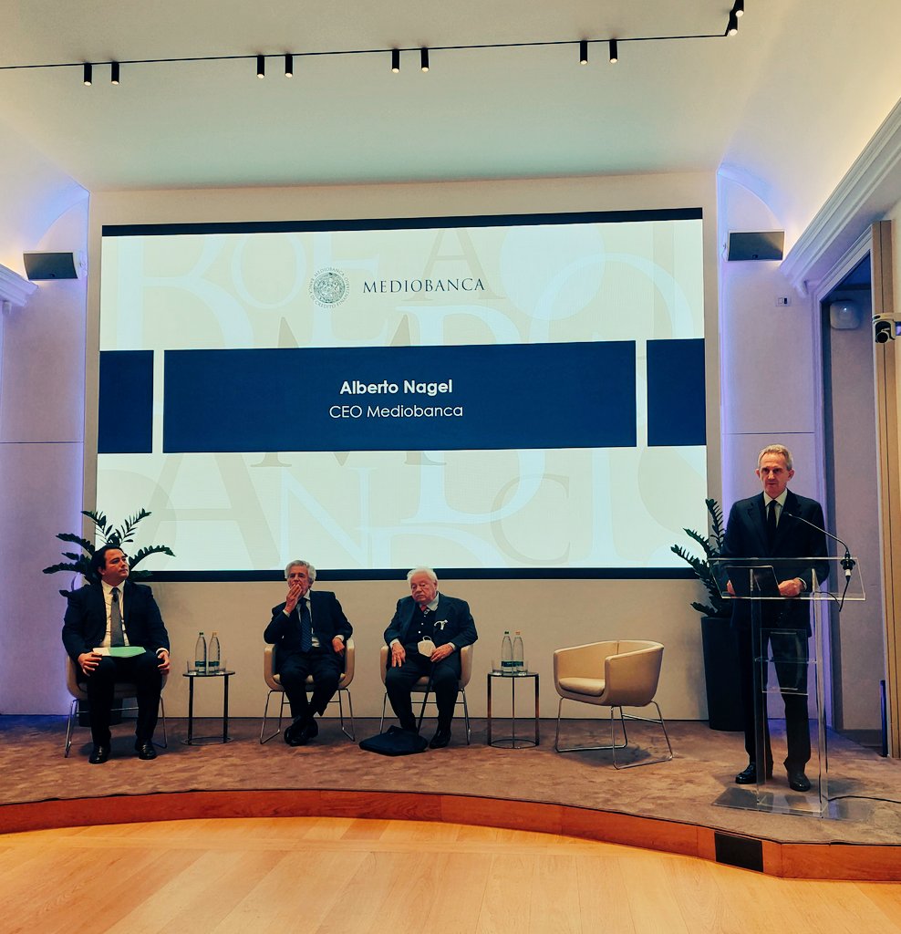 Impegno e trasparenza sui temi #ESG, questo il tema del dialogo in memoria di Ariberto Mignoli aperto dal Ceo di Mediobanca Alberto Nagel