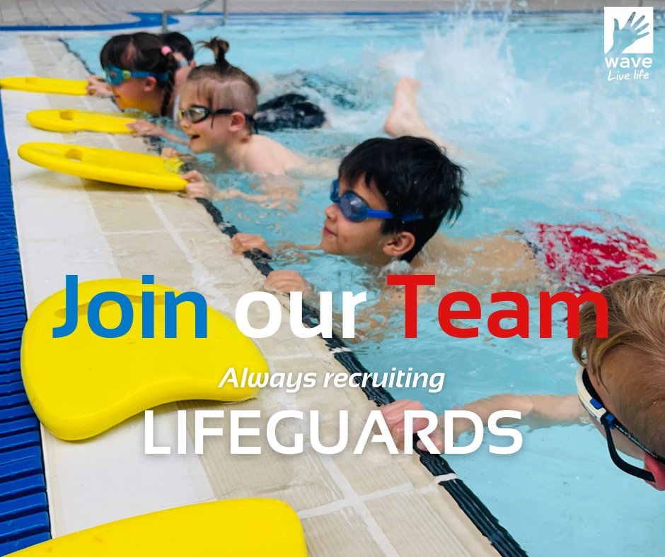We are recruiting for contracted lifeguards at our Seahaven and Lewes leisure centres! 🏊

Interest free funding for qualifications can be provided if you do not hold an NPLQ. Find out more on our website and enquire if you are interested! waveleisure.co.uk/current-vacanc…