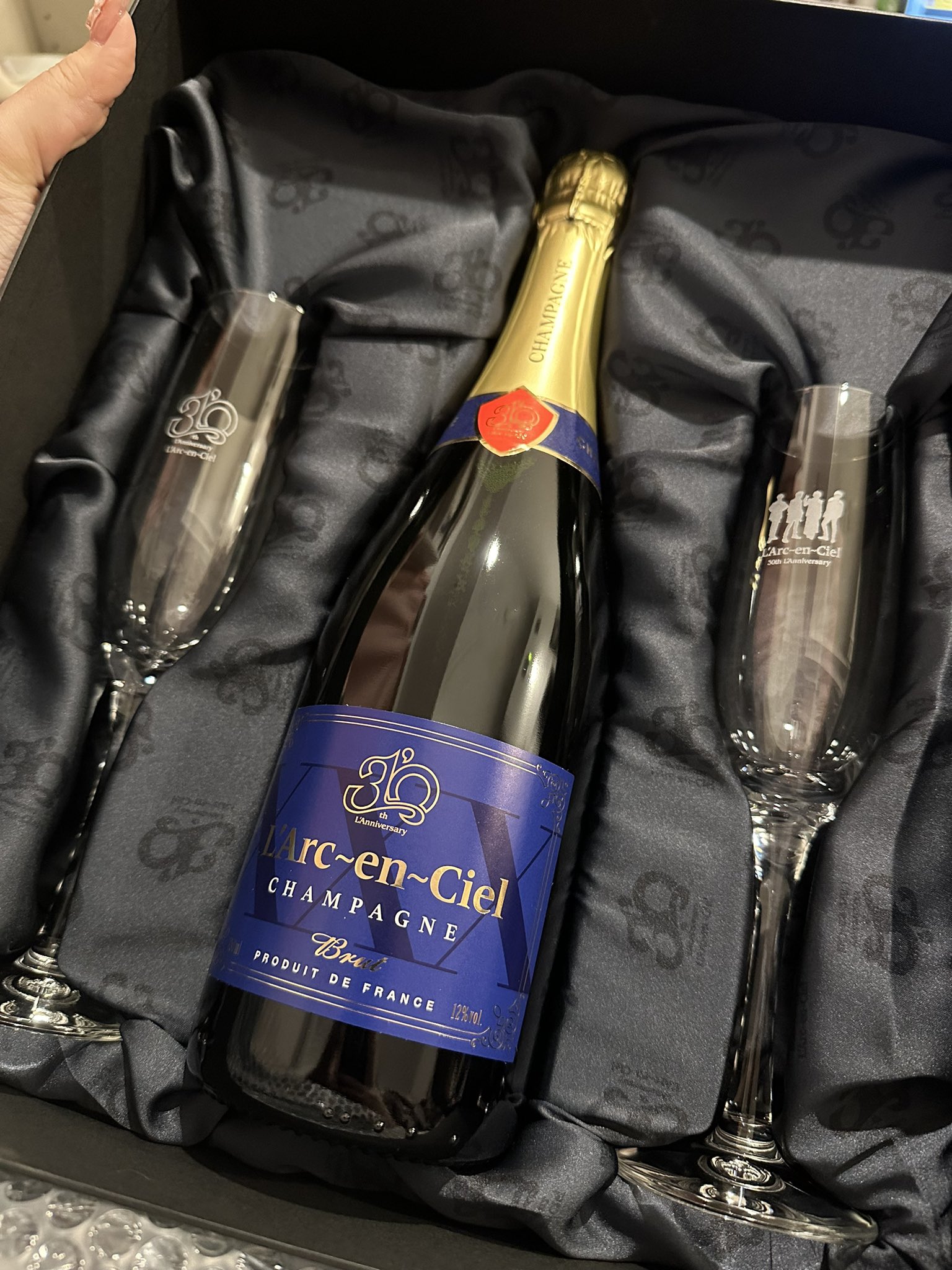 予約販売品】 L´Arc〜en〜Ciel ヴィンテージ 観音開き シャンパン