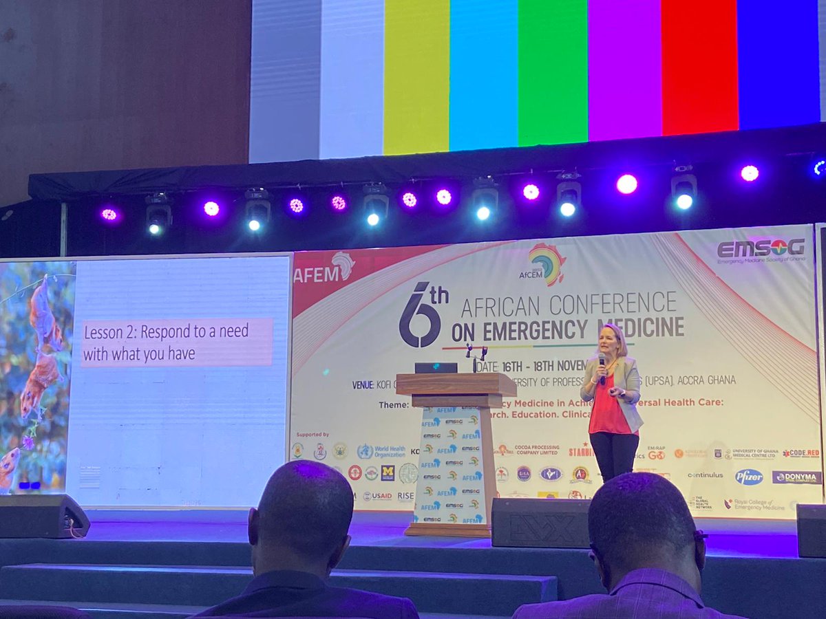 The African Federation for Emergency Medicine (@afemafrica) on Twitter photo Opening lecture by the fantastic Prof Petra Brysiewicz:
"It’s Fine. Everything is On Fire, But It’s Fine: The Experience, Role Identification and Training of ED Charge Nurses"
<a href="/afcem2022/">EMSOG</a> <a href="/Brysiewicz/">Petra Brysiewicz</a> <a href="/afemnurses/">AFEM Nurses Group</a> Opening lecture by the fantastic Prof Petra Brysiewicz:
"It’s Fine. Everything is On Fire, But It’s Fine: The Experience, Role Identification and Training of ED Charge Nurses"
<a href="/afcem2022/">EMSOG</a> <a href="/Brysiewicz/">Petra Brysiewicz</a> <a href="/afemnurses/">AFEM Nurses Group</a>